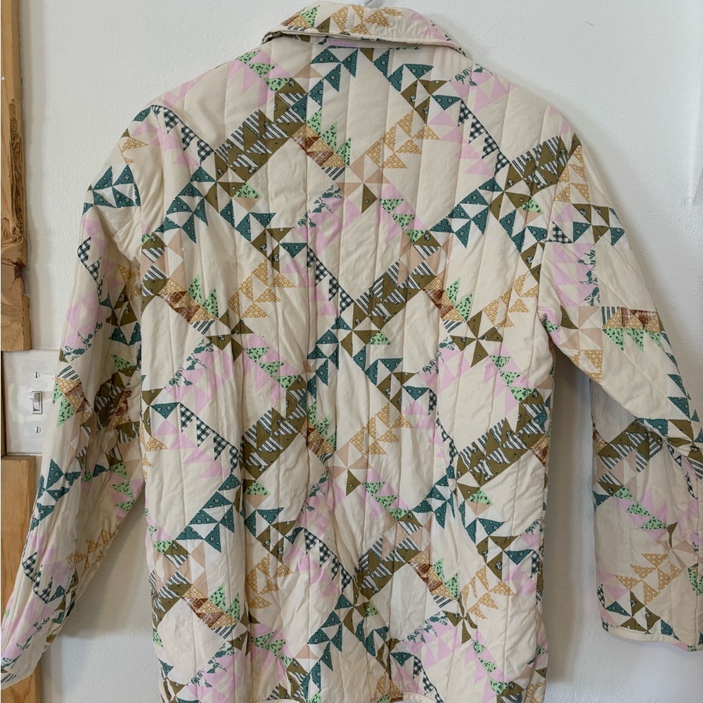 Universal Thread Multicolor Quilted Jacket - image 3